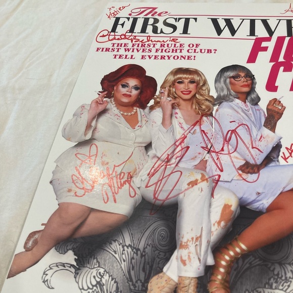 First Wives Fight Club Peaches Christ Production Signed Poster - Picture 2 of 6